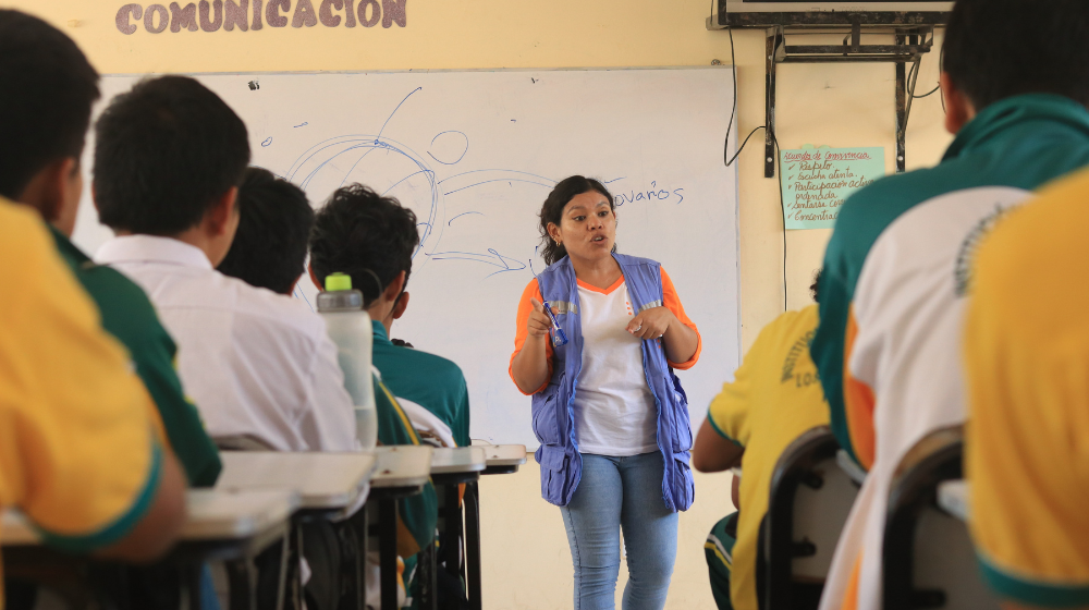Unfpa Perú Educación Sexual Integral En Colegios De Piura Para Prevenir El Embarazo Y La 1354
