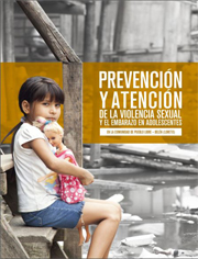 Brochure informativo del proyecto de "Prevención y atención de la violencia sexual y el embarazo en adolescentes en la comunidad de Pueblo Libre (Belén – Loreto)”