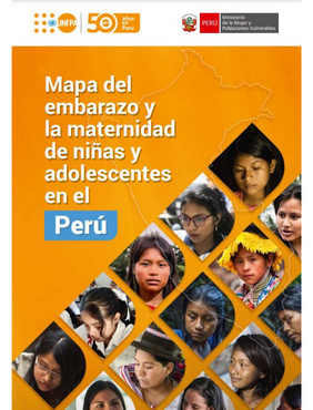 Mapa del embarazo y maternidad en niñas y adolescentes en el Perú