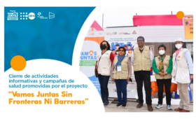 UNFPA realizó gran campaña informativa de salud en San Juan de Lurigancho