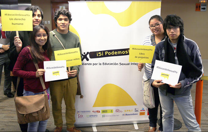 Jóvenes defendieron su derecho a una educación sexual integral