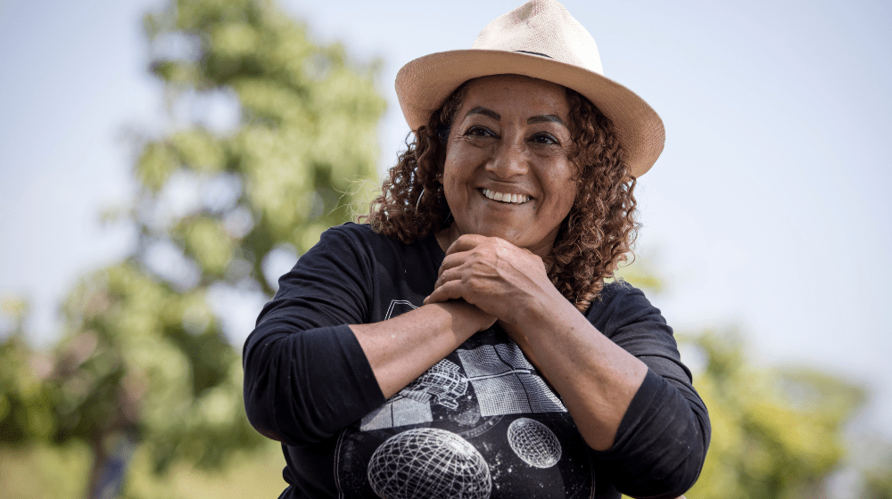 Afro-Peruvian craftswoman and thirty-six other women community leaders unite to address increasing violence against women