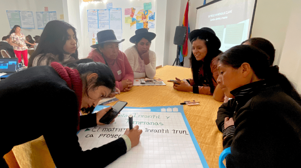 Lideresas indígenas de Ayacucho fortalecen vocería frente a la violencia basada en género y la promoción de los derechos sexuale