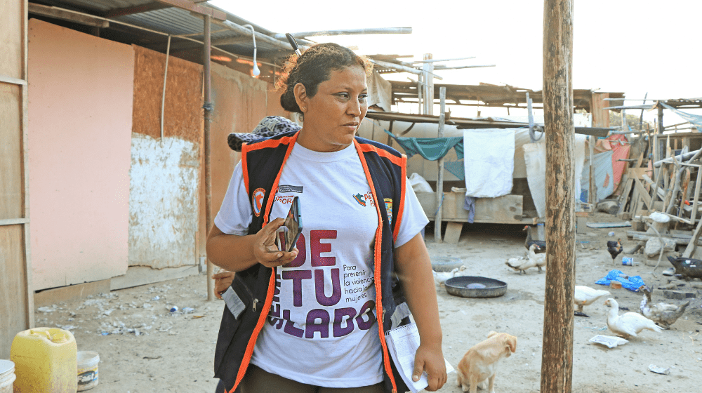 María Mercedes Albán dedica su vida a la prevención de la violencia contra las mujeres en su localidad