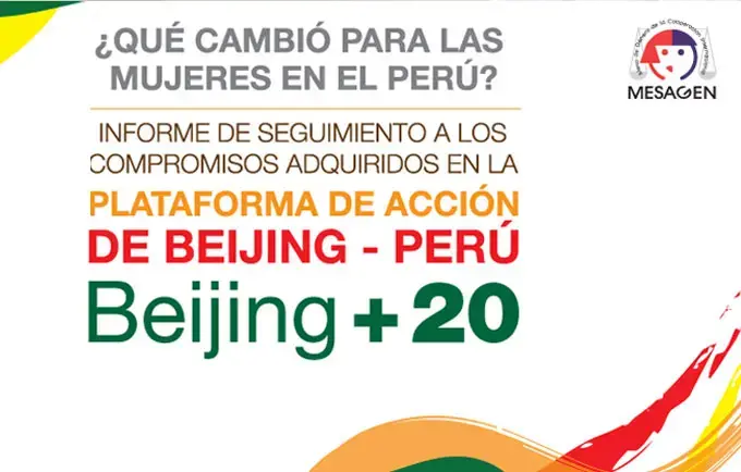 Informe Beijing +20 demuestra que, a pesar de los avances, las mujeres peruanas aún sufren de desigualdad y discriminación