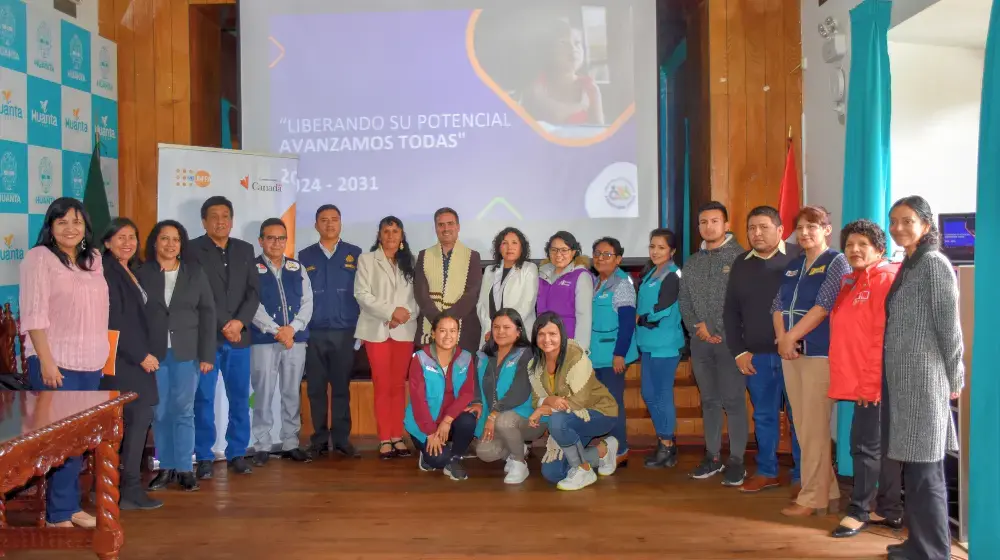 En Ayacucho, proyecto 'Liberando su Potencial, Avanzamos Todas' avanza hacia un futuro más equitativo para niñas, adolescentes y mujeres