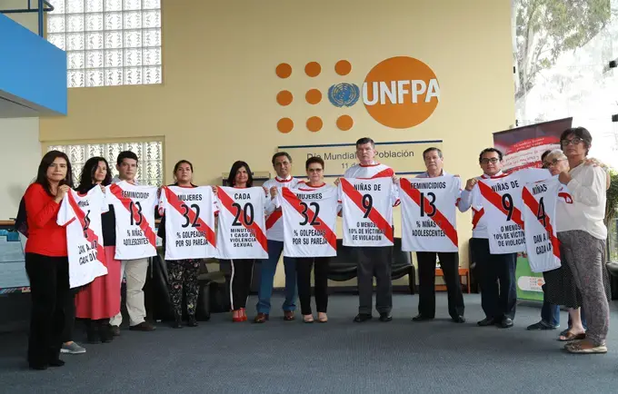 Frente a la violencia de género, el UNFPA también dice: #AsíNoJuegaPerú