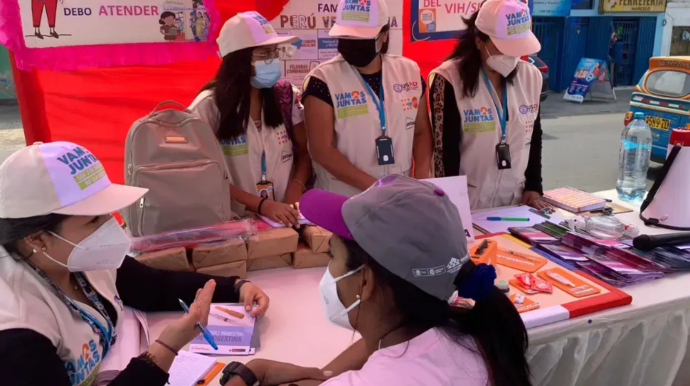 Proyecto “Vamos Juntas sin Fronteras ni Barreras” realizó actividades contra la violencia basada en género en el distrito de San Juan de Lurigancho