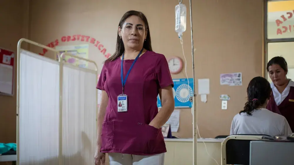 A state health center in Piura strengthens its health and protection services for thousands of women with the support of brigades from the “Saving Lives” project 