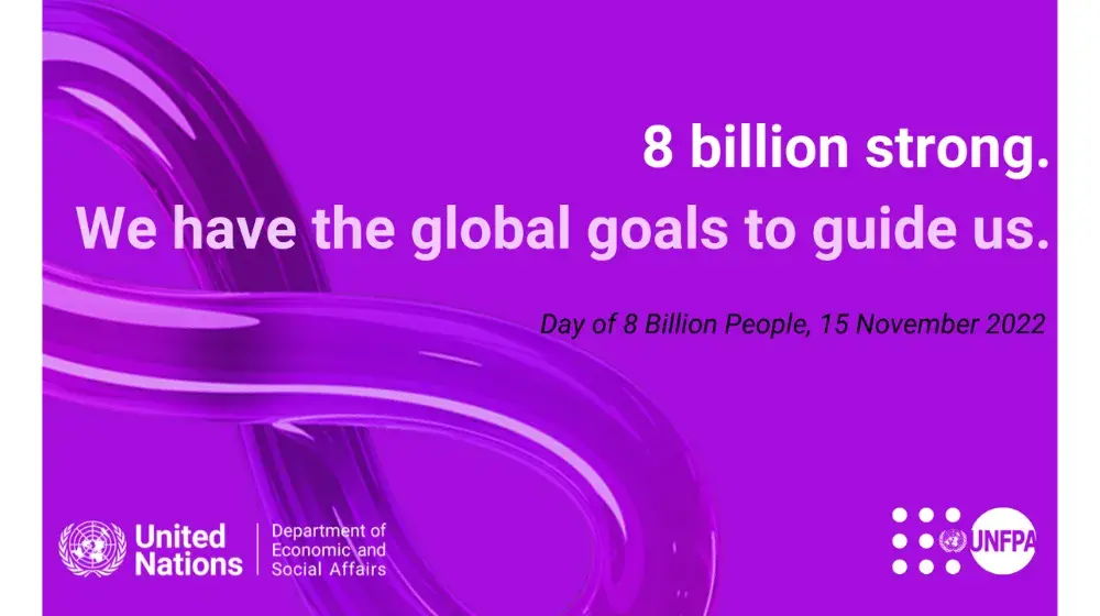 8 billion: a world of infinite possibilities