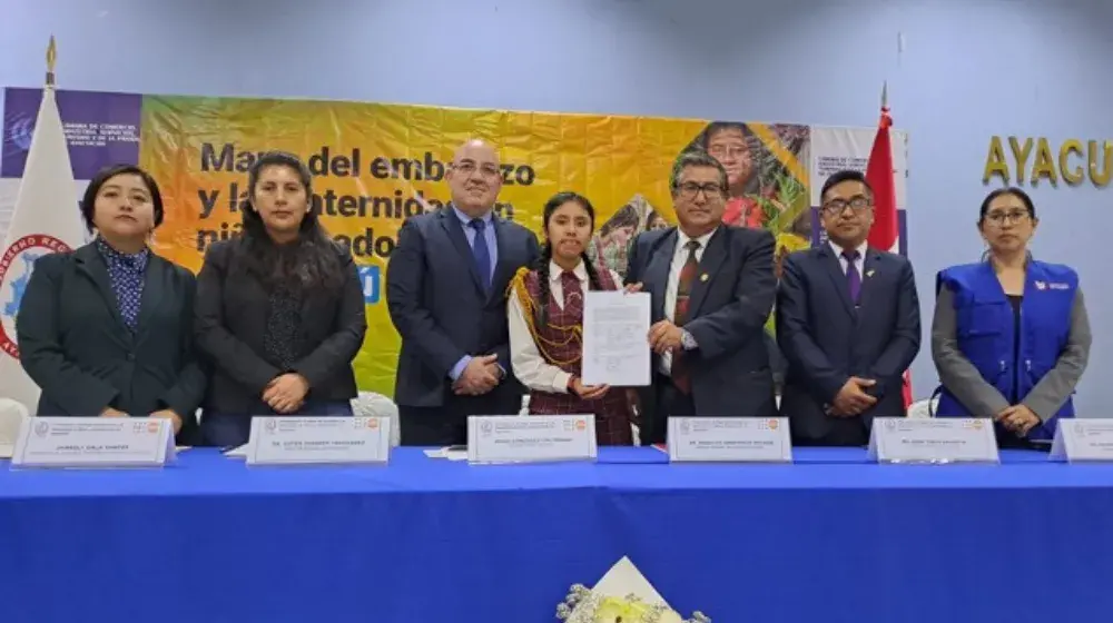 Ayacucho: UNFPA presenta el Mapa sobre el Embarazo y la Maternidad en Niñas y Adolescentes.