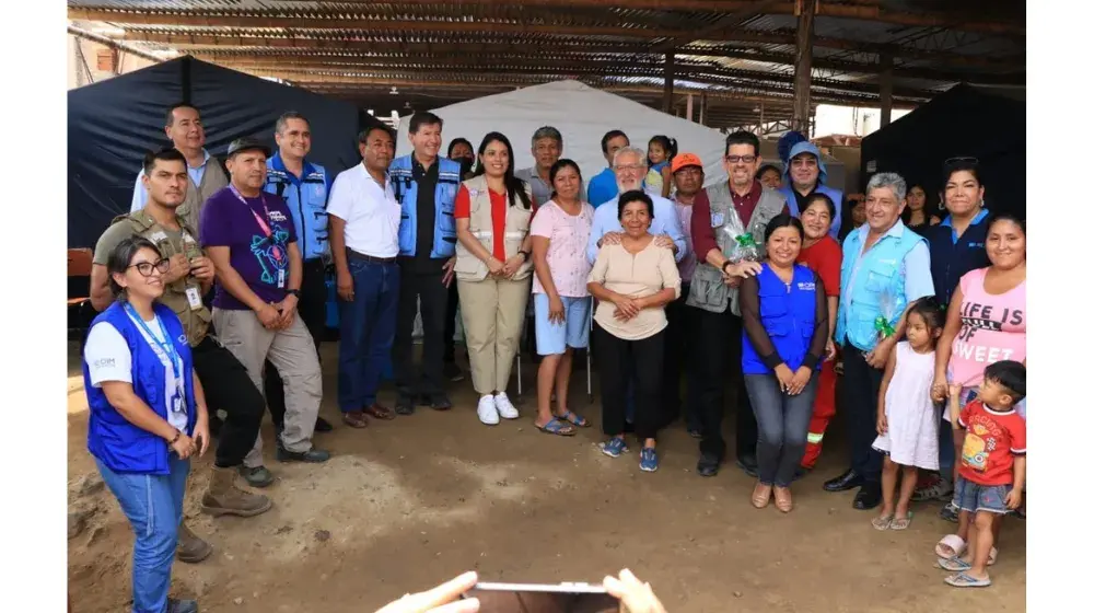 The United Nations and regional governments of Piura and Lambayeque coordinate efforts in response to the climate crisis