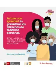 Piezas gráficas - Convirtamos escenarios de emergencia en oportunidades de igualdad