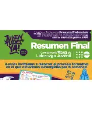 Boletín Semanal Nº5 - Campamento Virtual ¡Juventudes YA! 2020