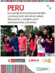 Cartilla 02 - Los programas presupuestales y la inversión social en salud, educación y empleo para adolescentes y jóvenes