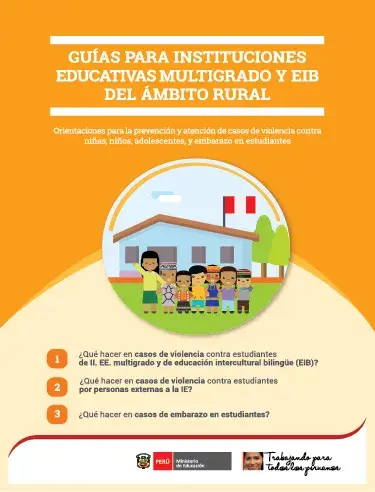 Guías para instituciones educativas multigrado y EIB del ámbito rural