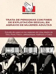 Informe "Trata de personas con fines de explotación sexual en agravio de mujeres adultas"