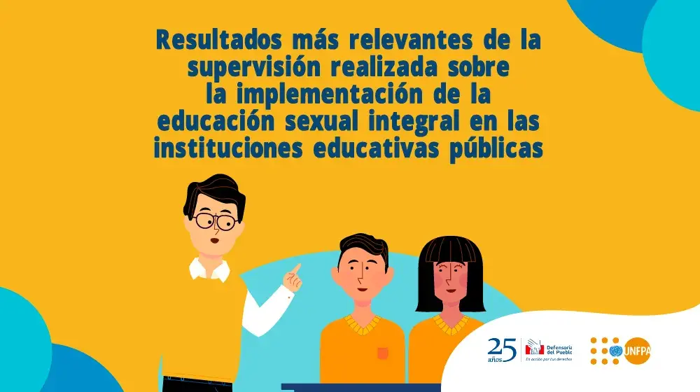 Resultados más relevantes de la supervisión realizada sobre la implementación de la educación sexual integral 