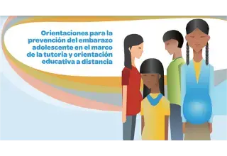 Orientaciones para la prevención del embarazo adolescente - Infografía para familias