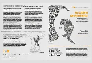 Brochure institucional - Mi cuerpo me pertenece