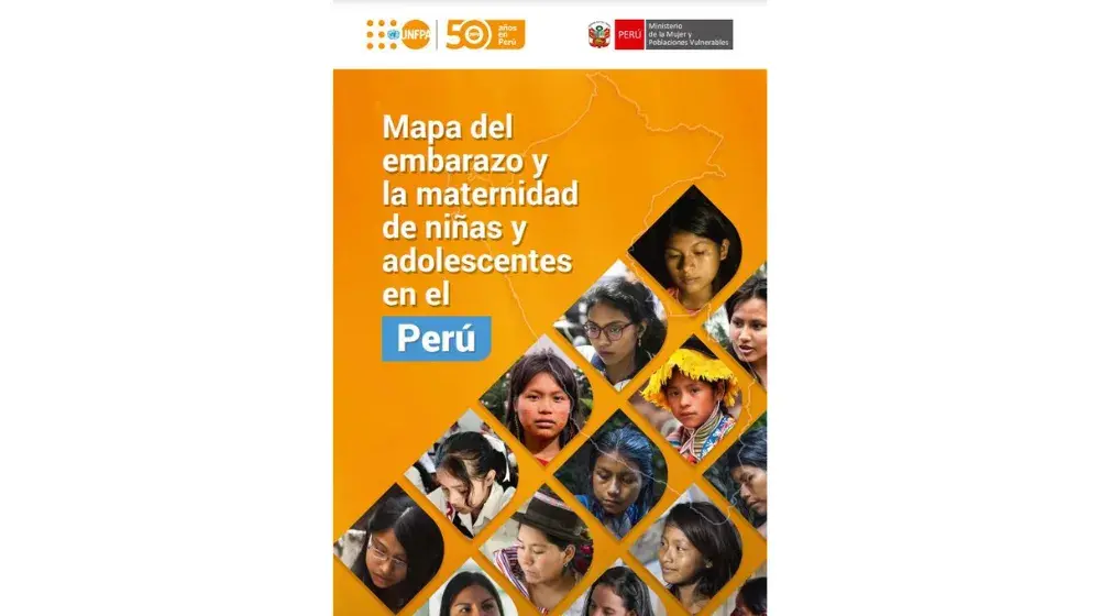 Mapa del embarazo y maternidad en niñas y adolescentes en el Perú