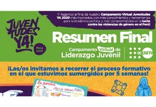 Boletín Semanal Nº5 - Campamento Virtual ¡Juventudes YA! 2020