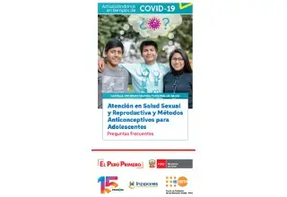 Cartilla informativa para personal de salud - Atención en Salud Sexual y Reproductiva y Métodos Anticonceptivos para Adolescentes