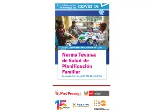 Cartilla informativa para personal de salud - Norma Técnica de Salud de Planificación Familiar