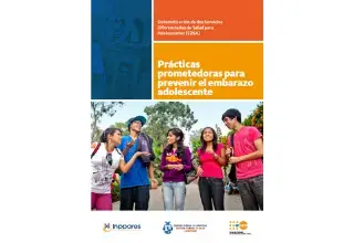 Cartilla amigable - Sistematización de dos Servicios Diferenciados de Salud para Adolescentes (SDSA): Prácticas prometedoras para prevenir el embarazo adolescente