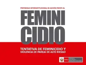 Protocolo interinstitucional de acción frente al feminicidio, tentativa de feminicidio y violencia de pareja de alto riesgo