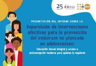 Supervisión de intervenciones efectivas para la prevención del embarazo no planeado en adolescentes